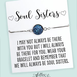 Best Friend Bracelet- Friendship Bracelet- BFF Bracelet- Minimalist Bracelet- Gifts for Best Friend Female- Box Chain Bracelet Gift for Her