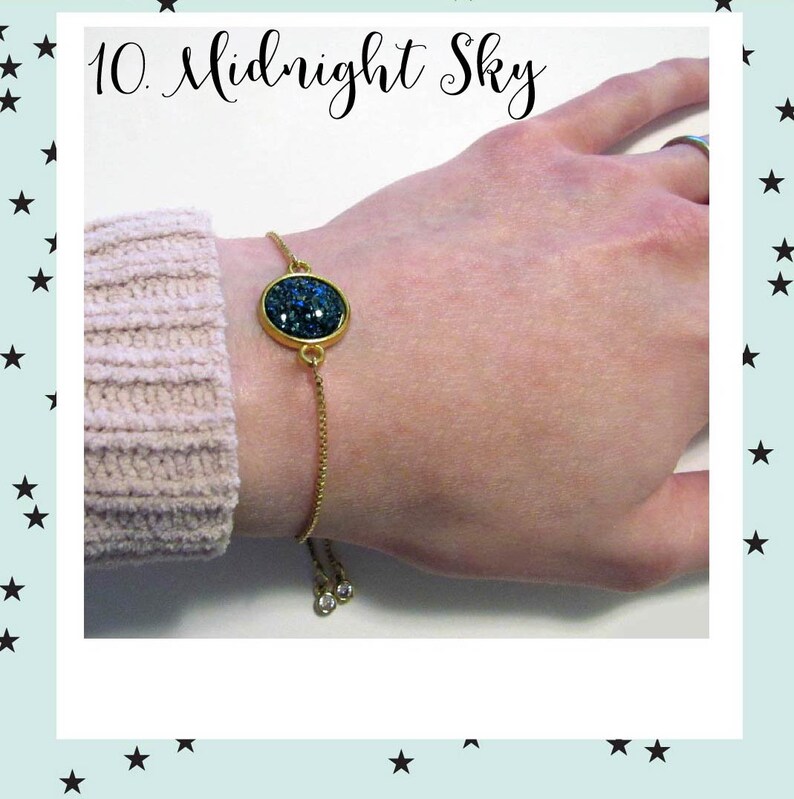 Niece Gift from Aunt- Friendship Bracelet- Niece Bracelet- Druzy Bracelet & Card- Niece and Aunt Gift- Niece Birthday Gift- Christmas Niece bild 7