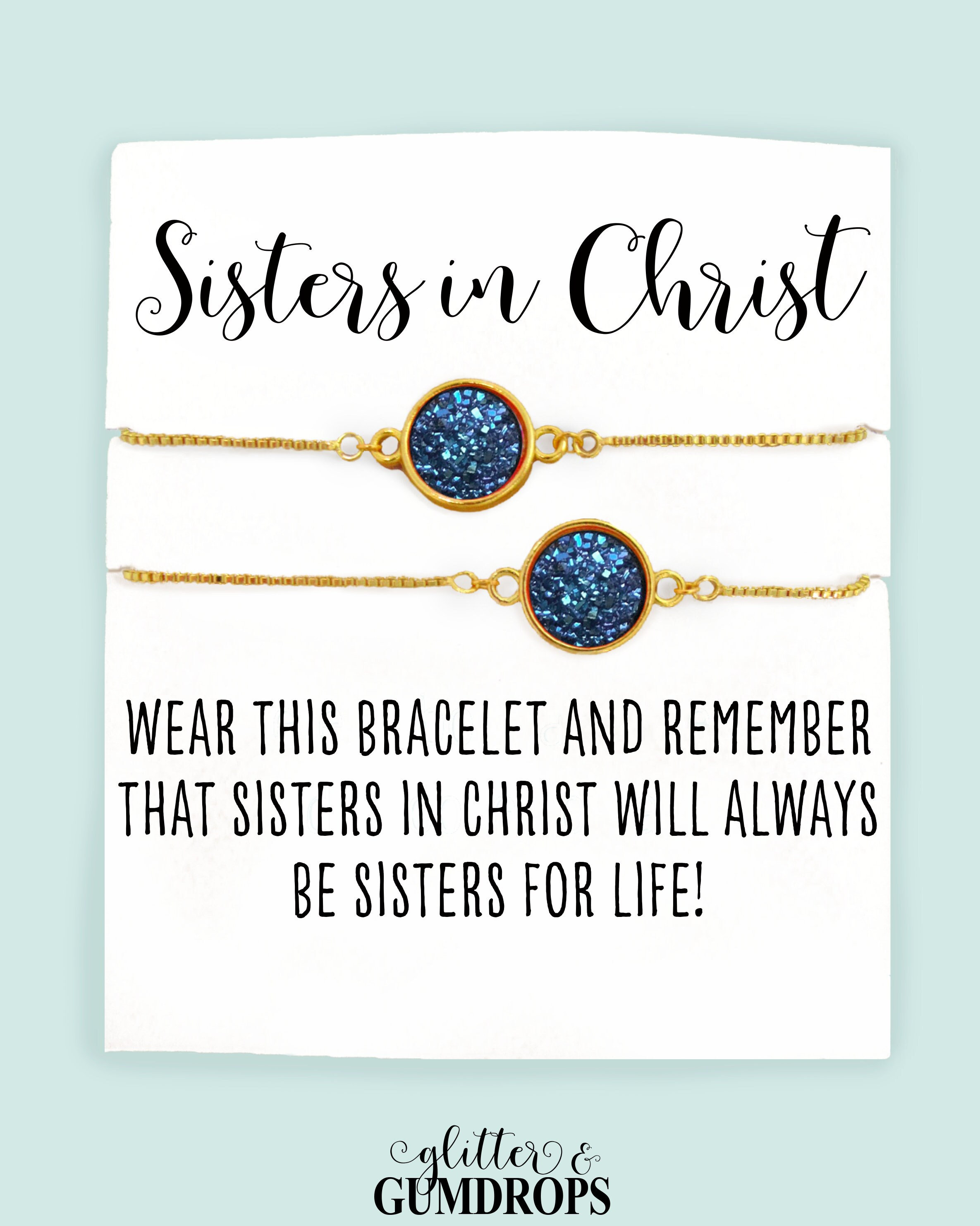 Sisters in sale christ bracelet