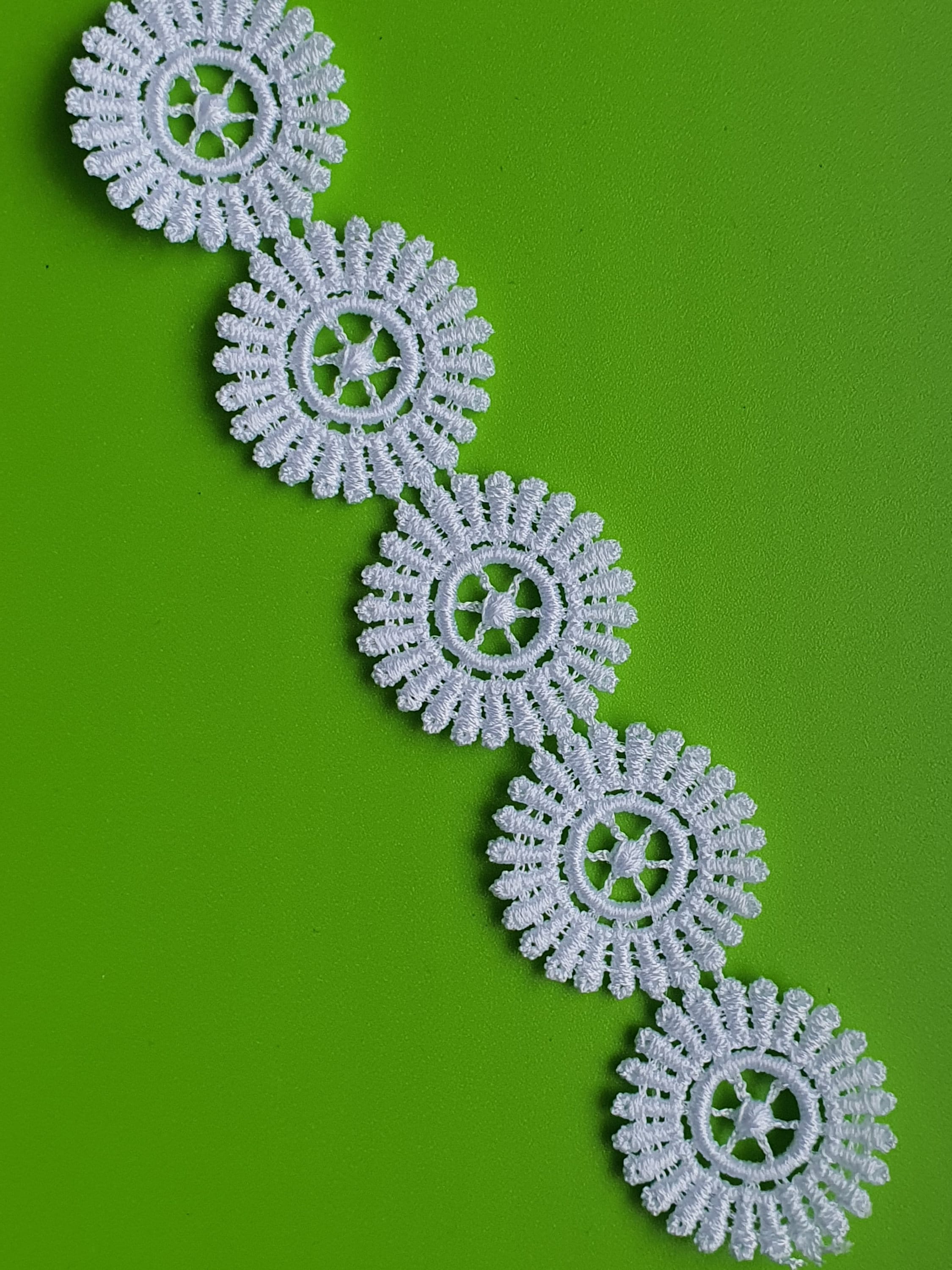 Lace Taj Lace Borders beautiful free standing lace flower Etsy