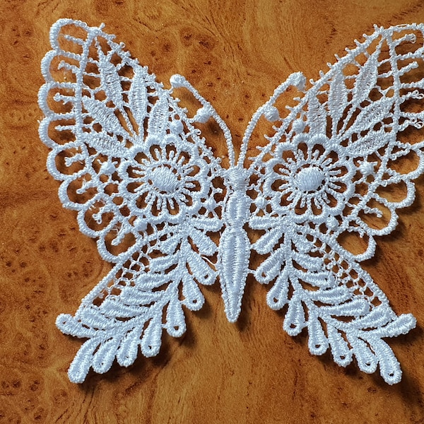 FSL Butterfly. Free Standing Lace. Machine Butterfly Embroidery Designs File