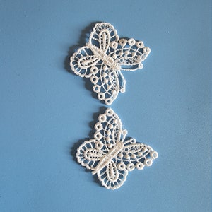 Butterfly Free Standing Lace (FSL). Machine Embroidery Design