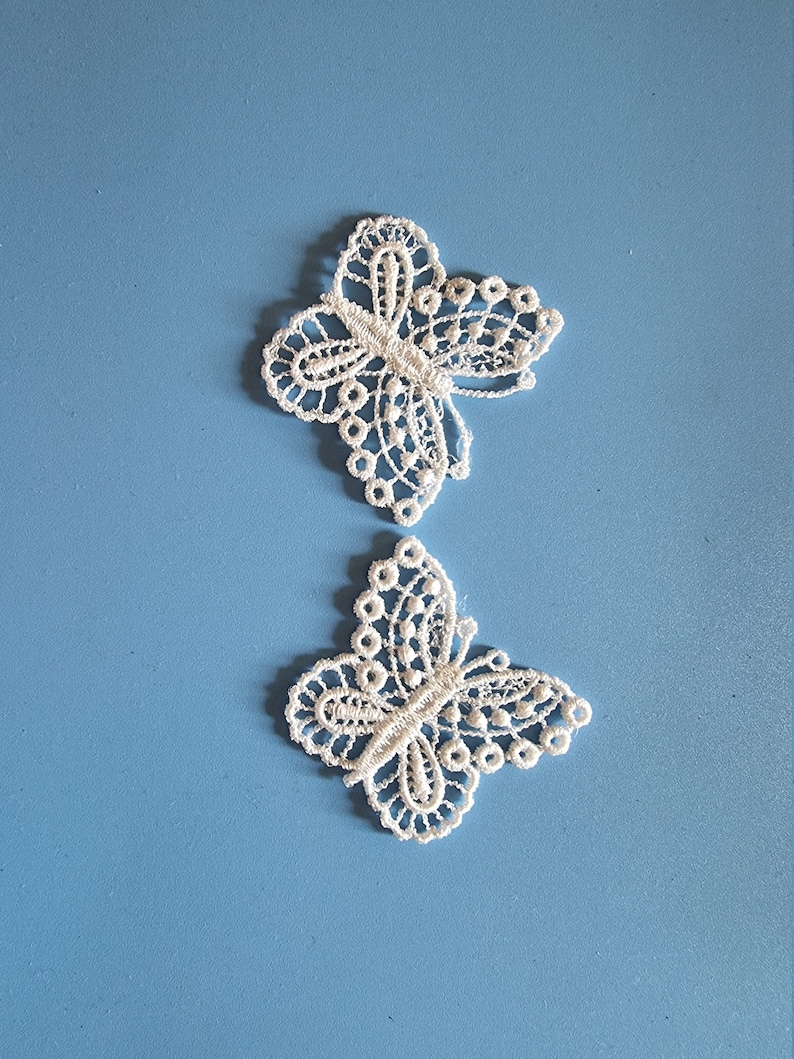 Butterfly Free Standing Lace (FSL). Machine Embroidery Design - Etsy
