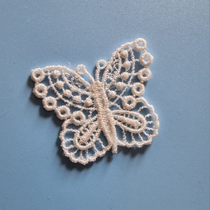 Butterfly Free Standing Lace (FSL). Machine Embroidery Design - Etsy
