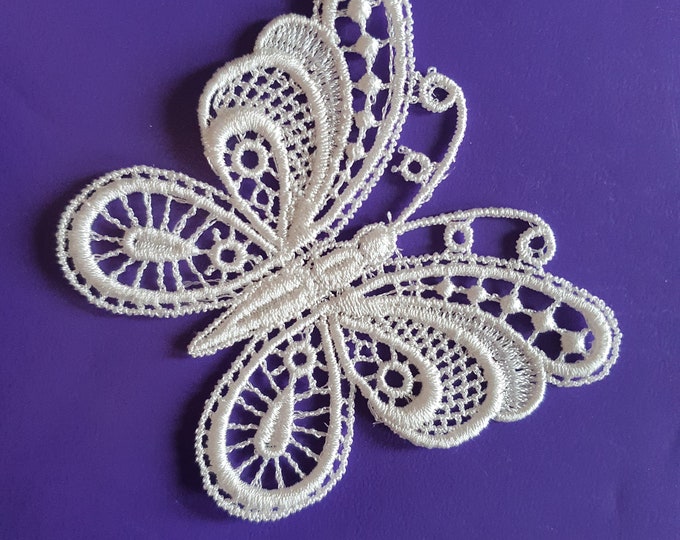 FSL Butterfly. Free Standing Lace. Machine Butterfly Embroidery Designs ...