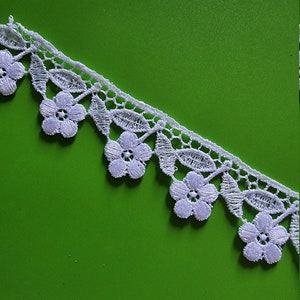 FSL Flowers Lace Trim. Taj Lace Borders. Free Standing Lace. Machine Embroidery Designs.