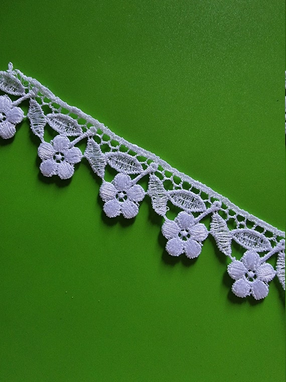 FSL Flowers Lace Taj Lace Free Standing Machine  Embroidery