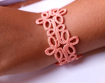 FSL Bracelet and Earrings Tatting Machine Embroidery Design