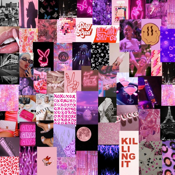 Baddie Prints Baddie Wallpaper Prints Pink Prints -  Canada