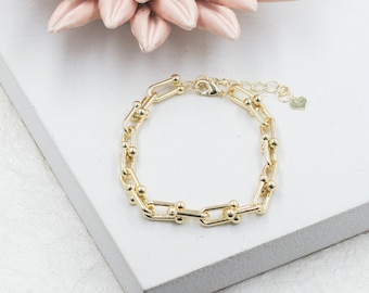 18K Gold Filled Veneciana Bracelet