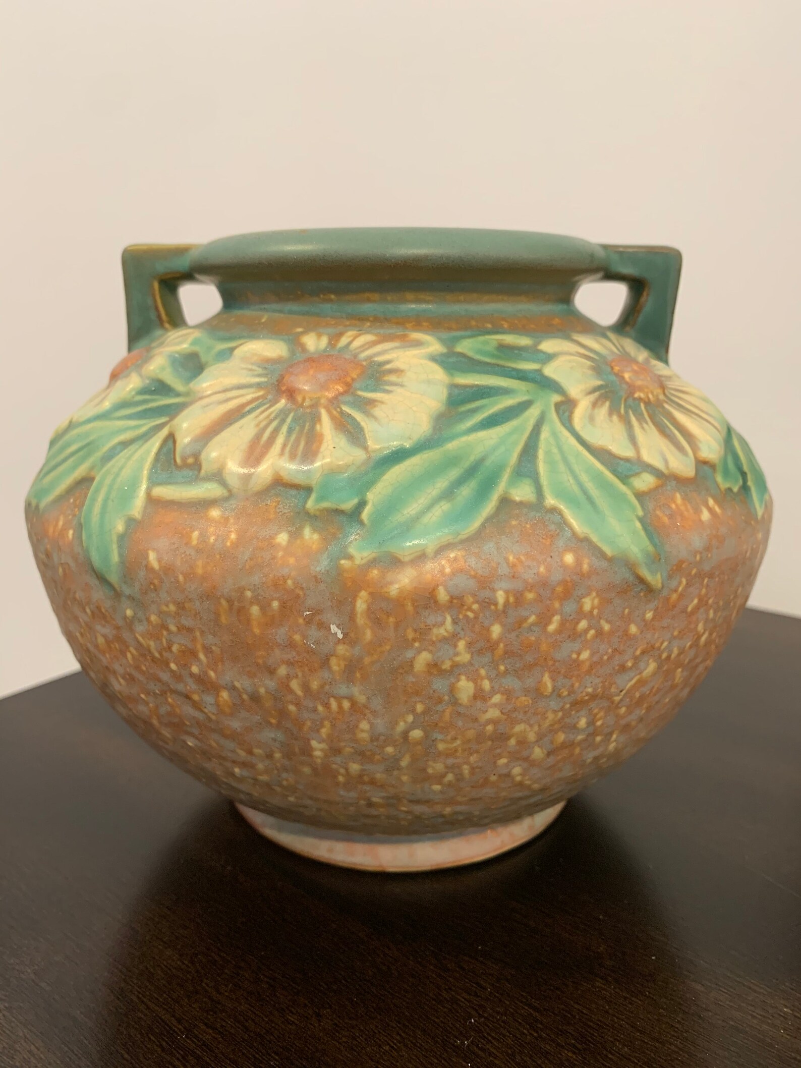 Roseville Dahlrose Vase Shape 3646 Etsy