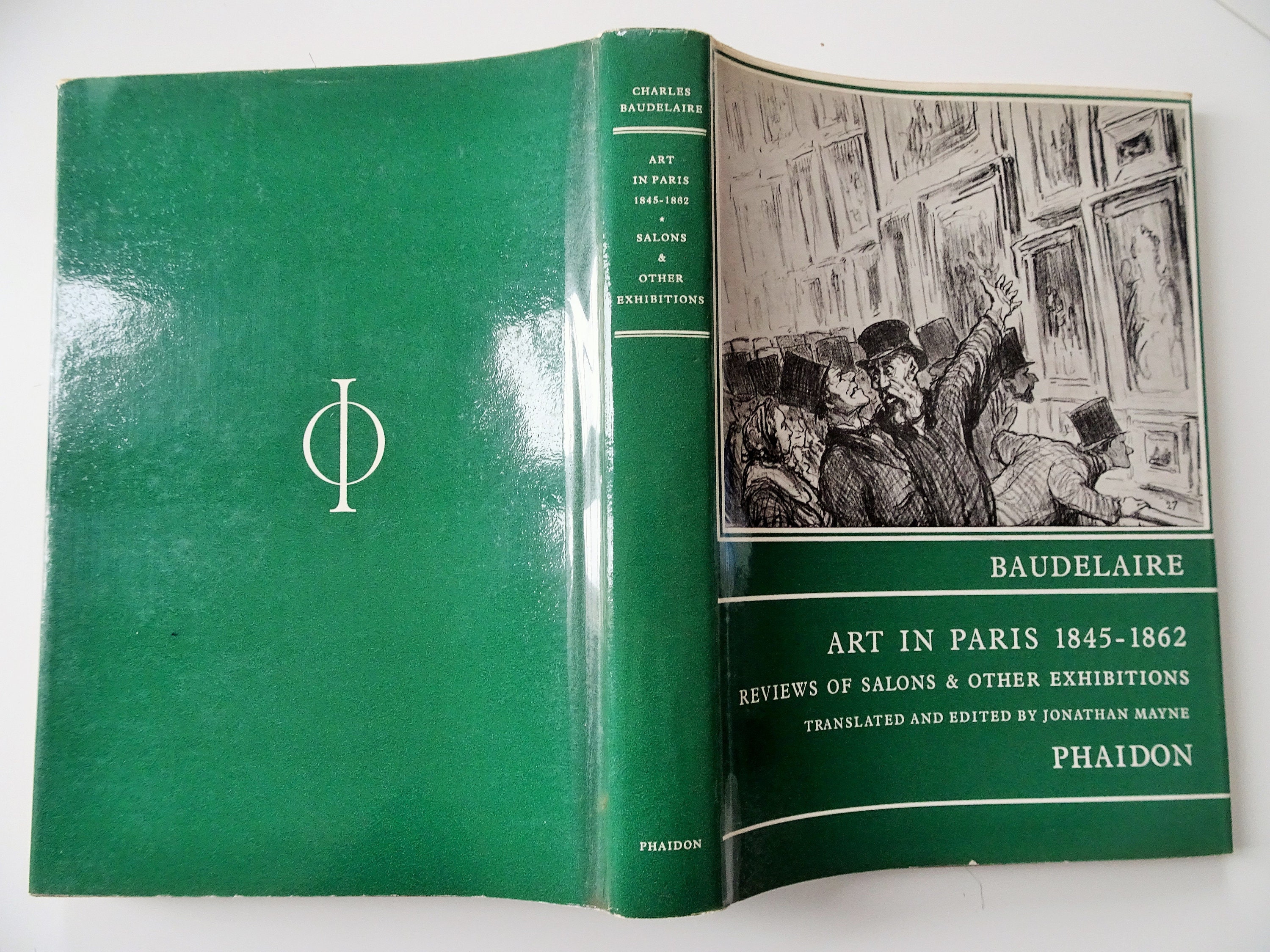 Baudelaire Art in Paris 1845-1862 Editions Phaidon, 1965 / Vintage
