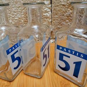 Carafe Pastis 51 vintage / Carafe publicitaire de bistrot / French vintage Jug of water image 8