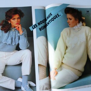 PHILDAR Mailles, Hiver 1982 Magazine de Patrons tricots vintage Vintage Knitting Patterns image 9