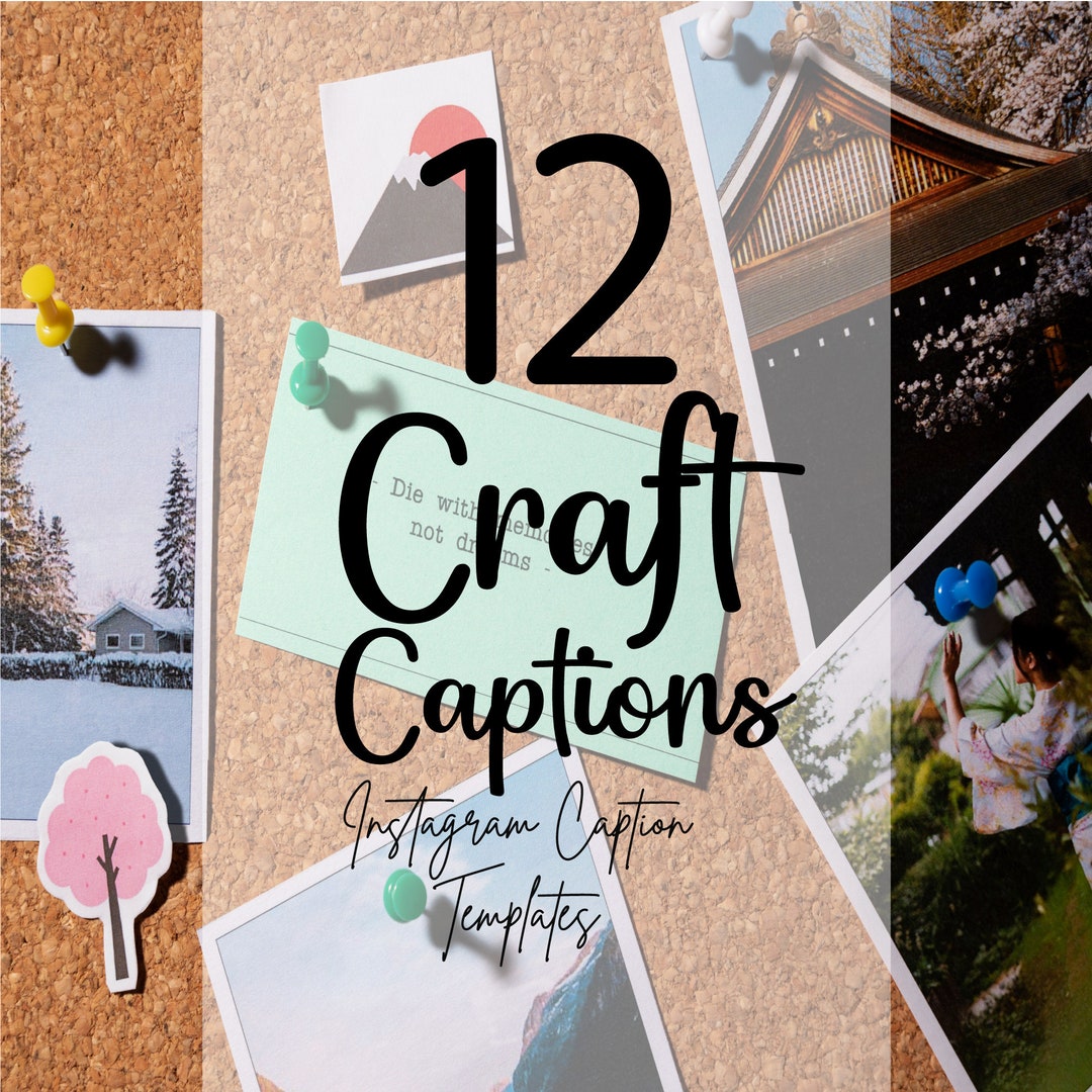 12 Crafting Instagram Captions Template Small Business Home Decor Ideas
