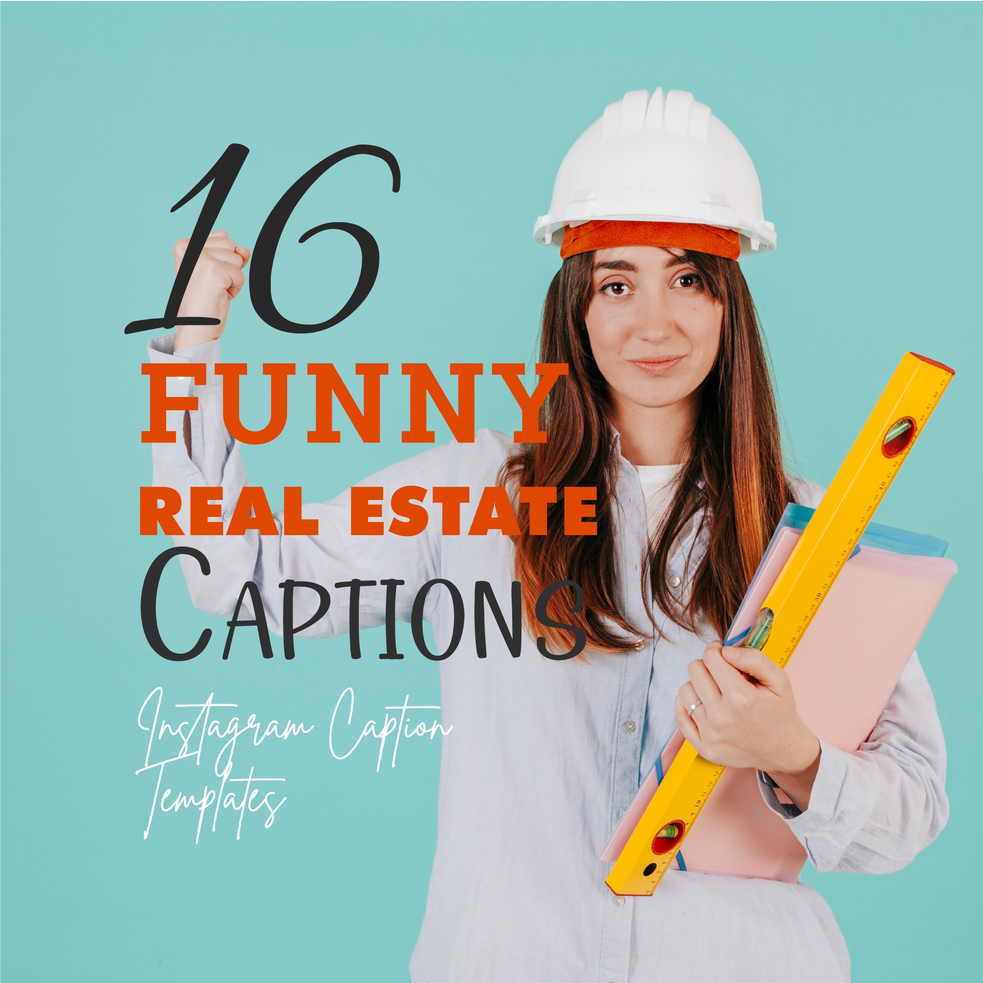 16 Funny Real Estate Instagram Caption Templates Renovation - Etsy