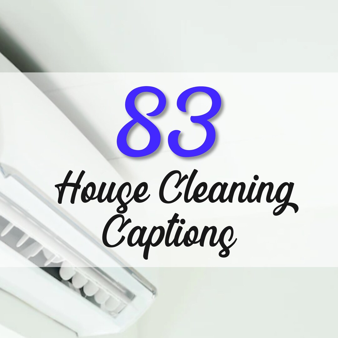 83 House Cleaning Instagram Captions Template House Maid Photo Caption