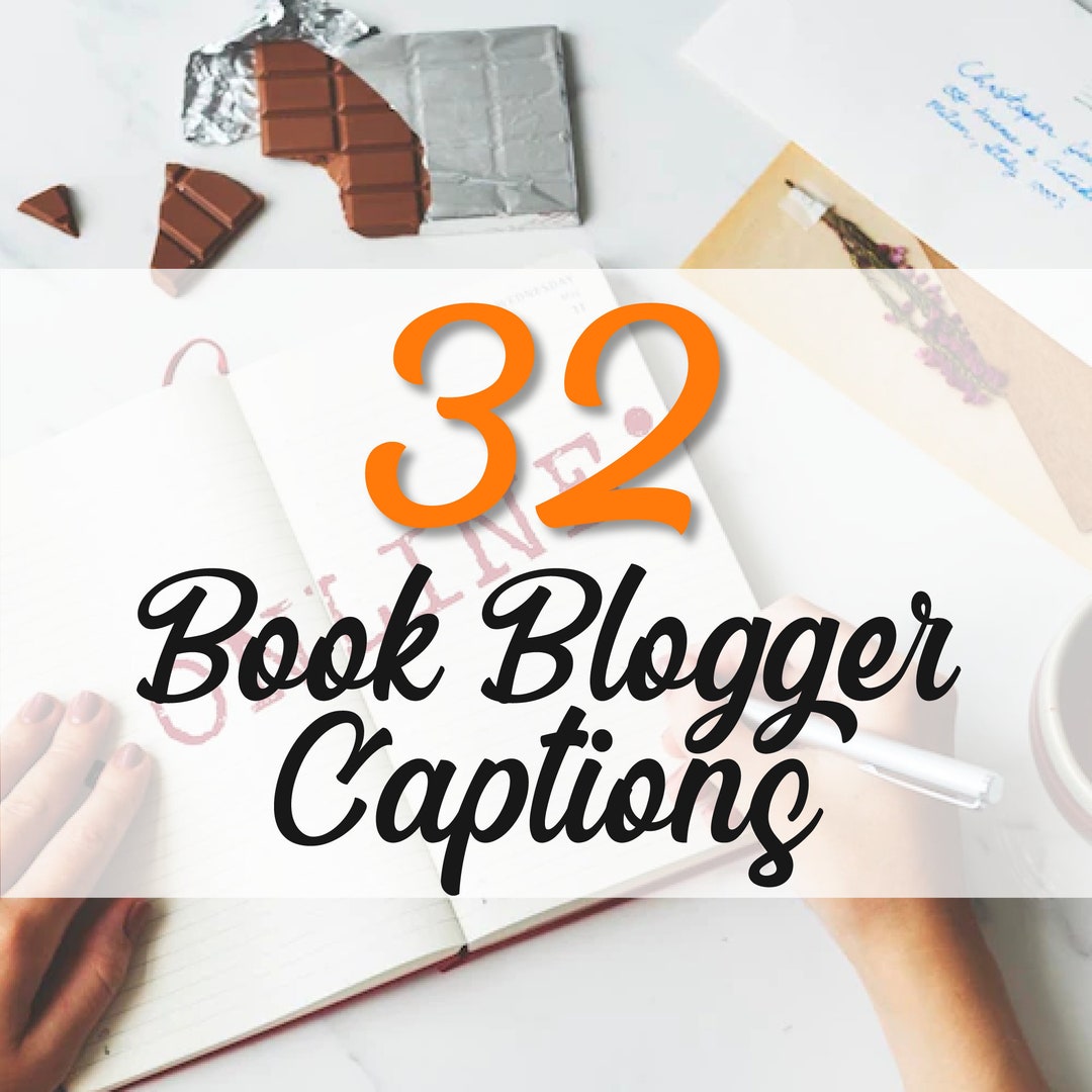 32 Book Blogger Instagram Captions Template, Book Lover, Instagram Feed ...