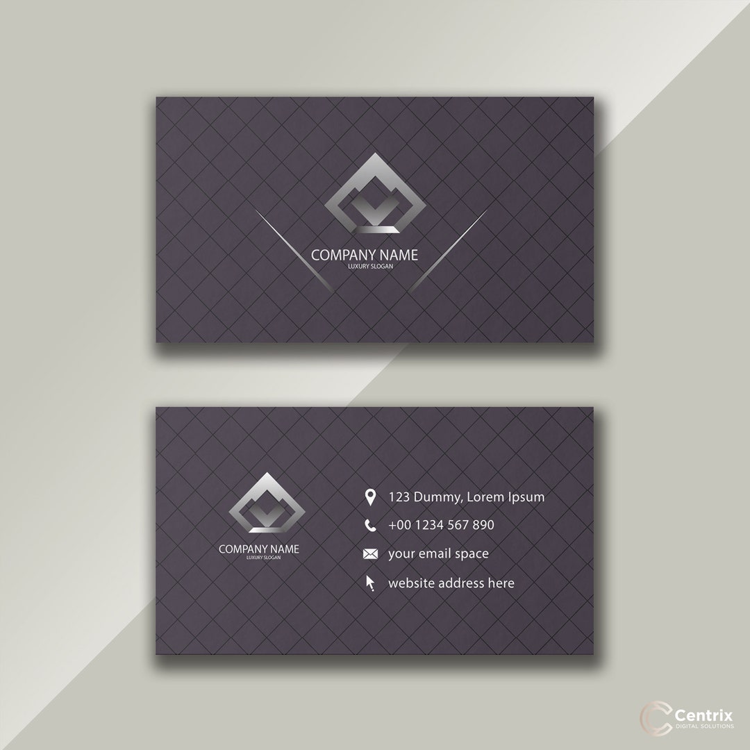 Makeup Business Card Template Line Art Business Card Editable Etsy