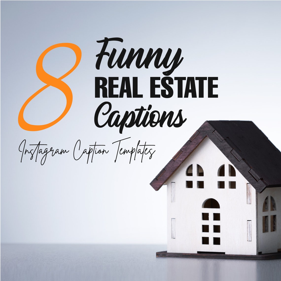 8 Funny Real Estate Instagram Captions Template, Grow Your Business