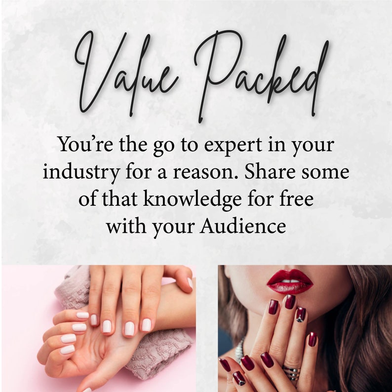127 Nail Salon Instagram Captions Template Esthetician Etsy