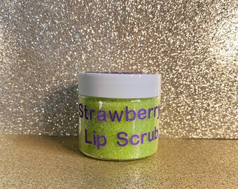 Scrub de labios de fresa