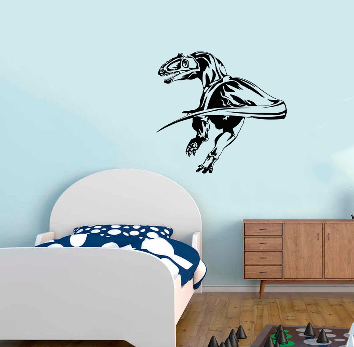 Dinosaur Wall Decal / Dino Wall Sticker / Decor for Kids Room Etsy