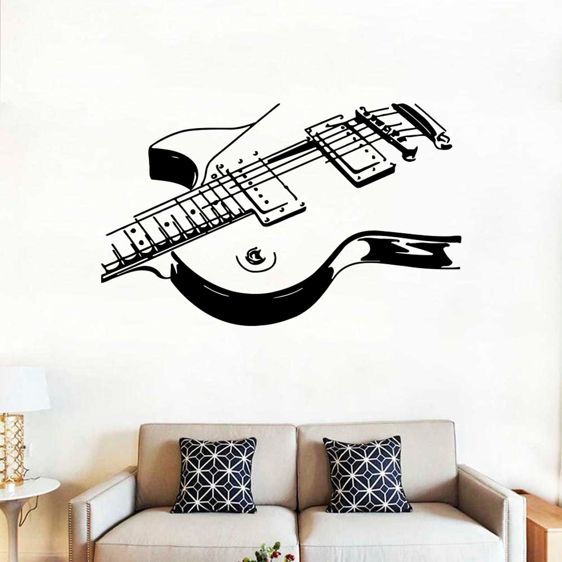 Music Wall Decal / Music Notes Wall Decor / Musician Wall Etsy