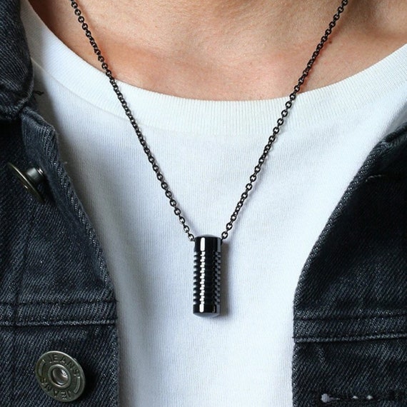 Male on sale urn necklace
