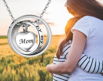 Loss of Mother Gift | Loss of Mother Necklace | Cremation Necklace | Urn Necklace for Human Ashes | Keepsake Jewelry | Cremation Jewelry