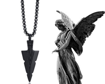 Arrowhead Urn Necklace | Mens Urn Necklace | Cremation Jewelry | Cremation Necklace | Urn Necklace for Human Pet Ashes | Memorial Necklace