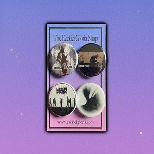 Linkin Park Button Pack | Nu Metal Button Pins in 1n and