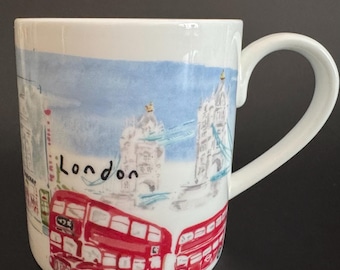 Marks and Spencer M&S Home - London England Tea Cup/Coffee Mug - Fine Bone China