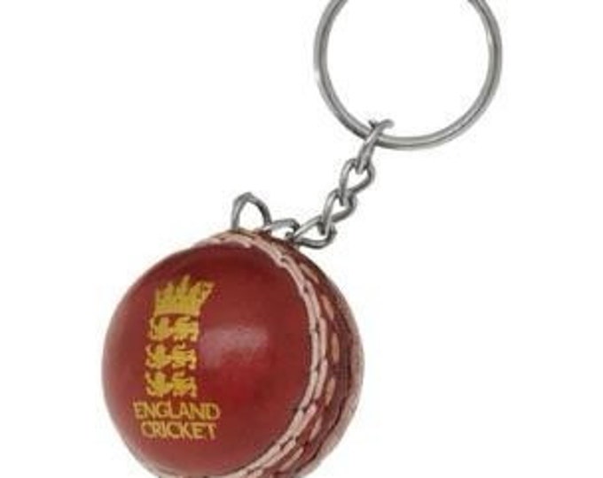 England Cricket Ball Keychain Etsy