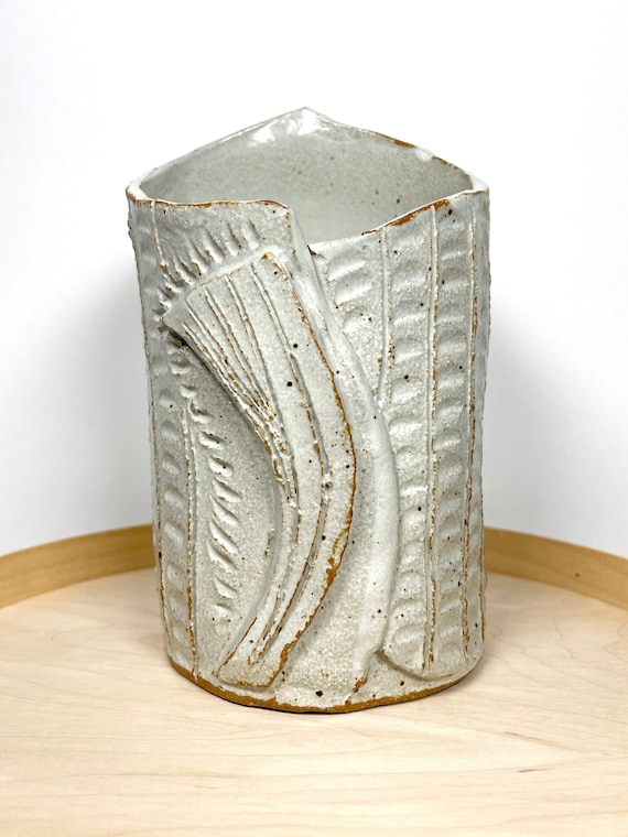 Clay Slab Vases