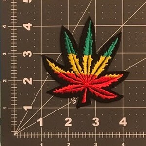 thumbnail image 2 of Bob Marley Rasta Patch – Iron On Or Sew On Embroidered Badge For Jackets & Bags 2 of 5