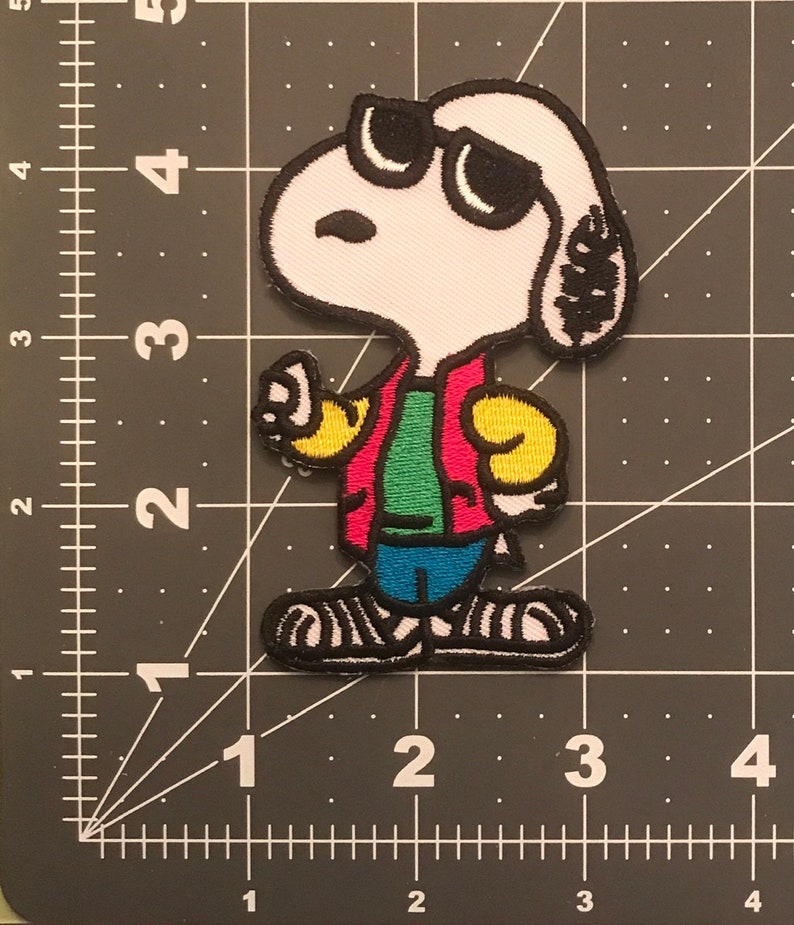 Snoopy Iron on Patch Peanuts Iron on Patch Snoopy Sew on Patch Etsy