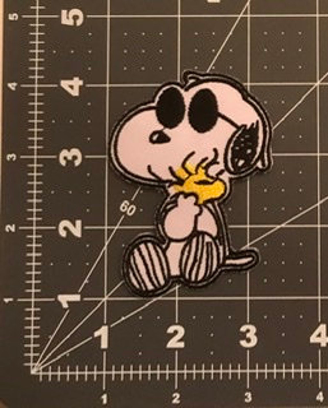 Snoopy Iron on Patch Peanuts Iron on Patch Snoopy Sew on Patch Etsy