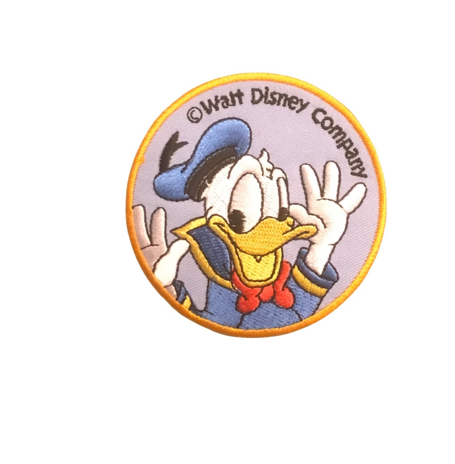 Donald Duck Patch Disney Iron On Patch Jacket Sew on Patch Etsy