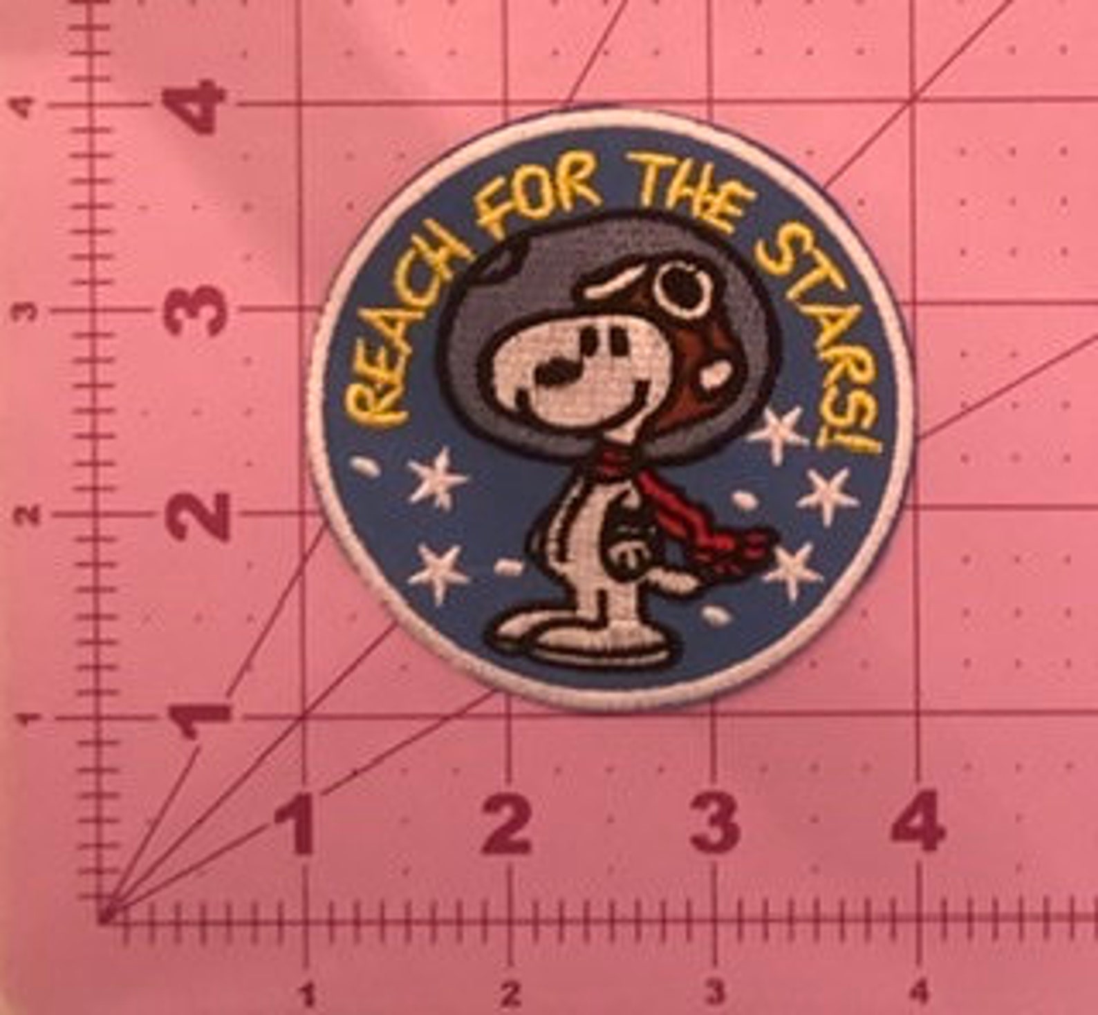 Snoopy Iron on Patch Peanuts Iron on Patch Snoopy Sew on Patch Etsy