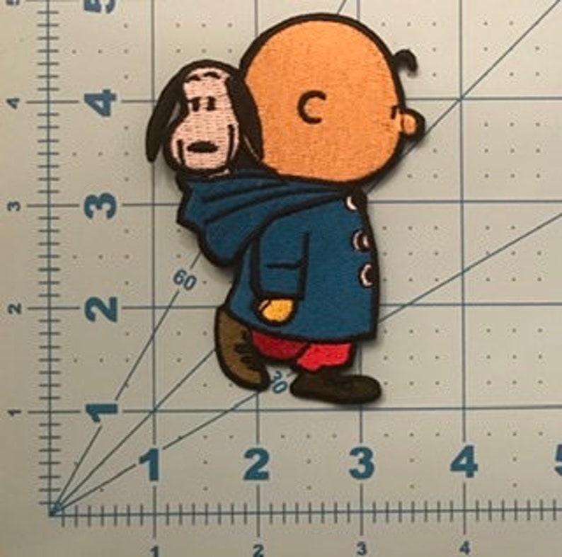 Embroidered Iron on Cartoon Character Patch Free Shipping Code Etsy