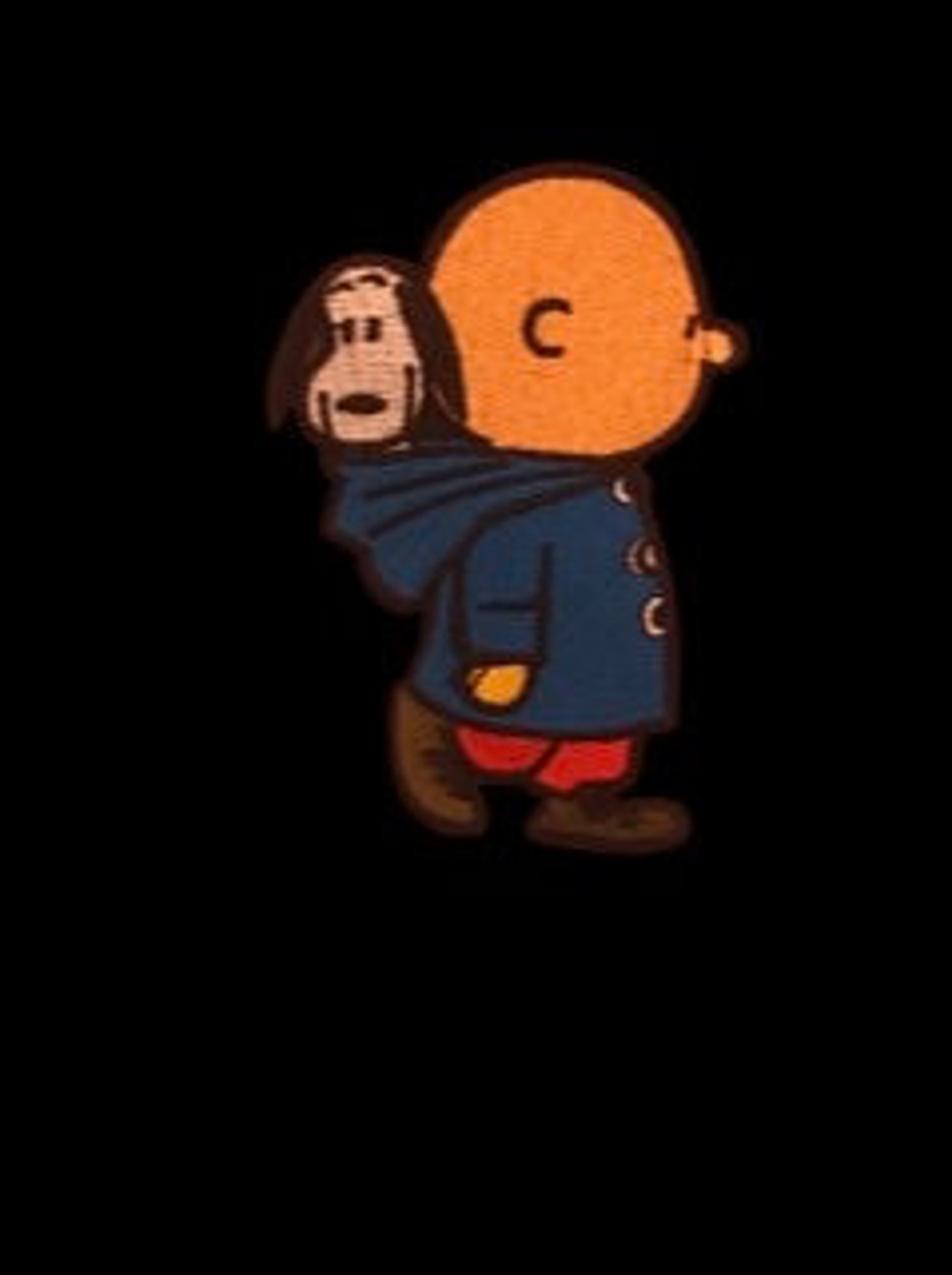 Embroidered Iron on Cartoon Character Patch Free Shipping Code Etsy