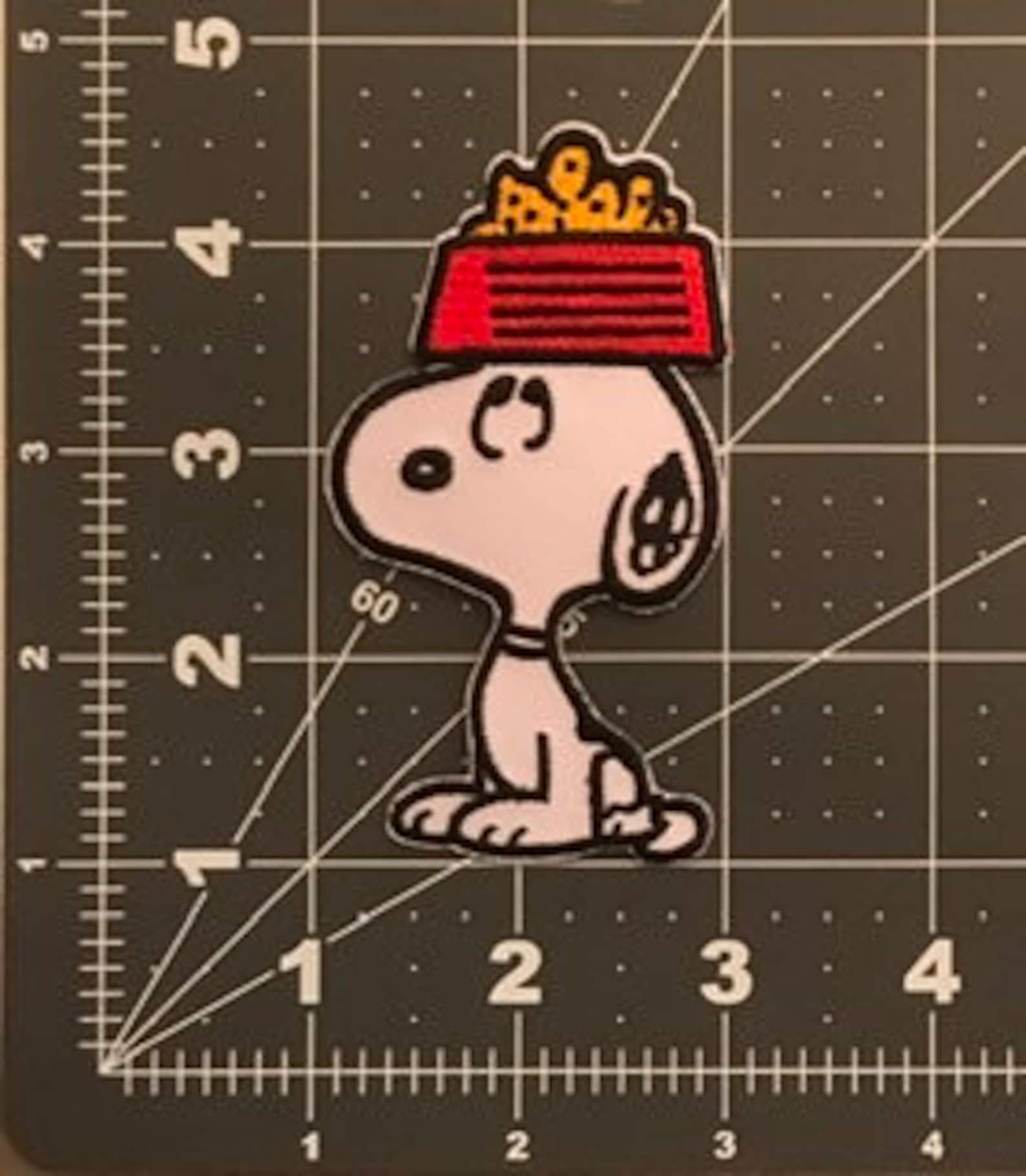 Snoopy Iron on Patch Peanuts Iron on Patch Snoopy Sew on Patch Etsy