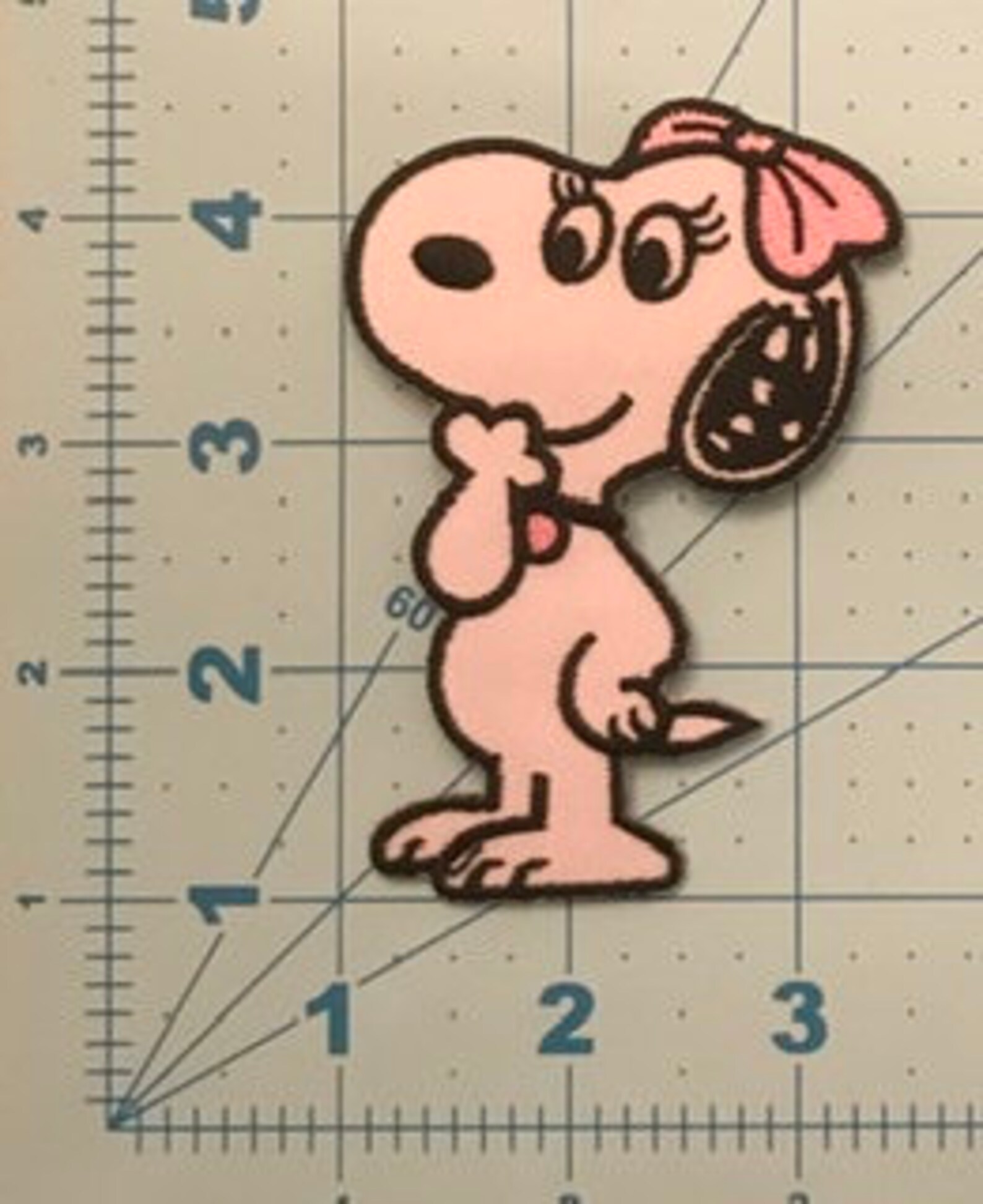 Snoopy Iron on Patch Peanuts Iron on Patch Snoopy Sew on Patch Etsy