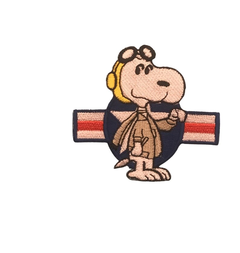 Snoopy Iron on Patch Peanuts Iron on Patch Snoopy Sew on Patch Etsy