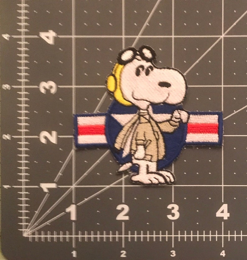 Snoopy Iron on Patch Peanuts Iron on Patch Snoopy Sew on Patch Etsy