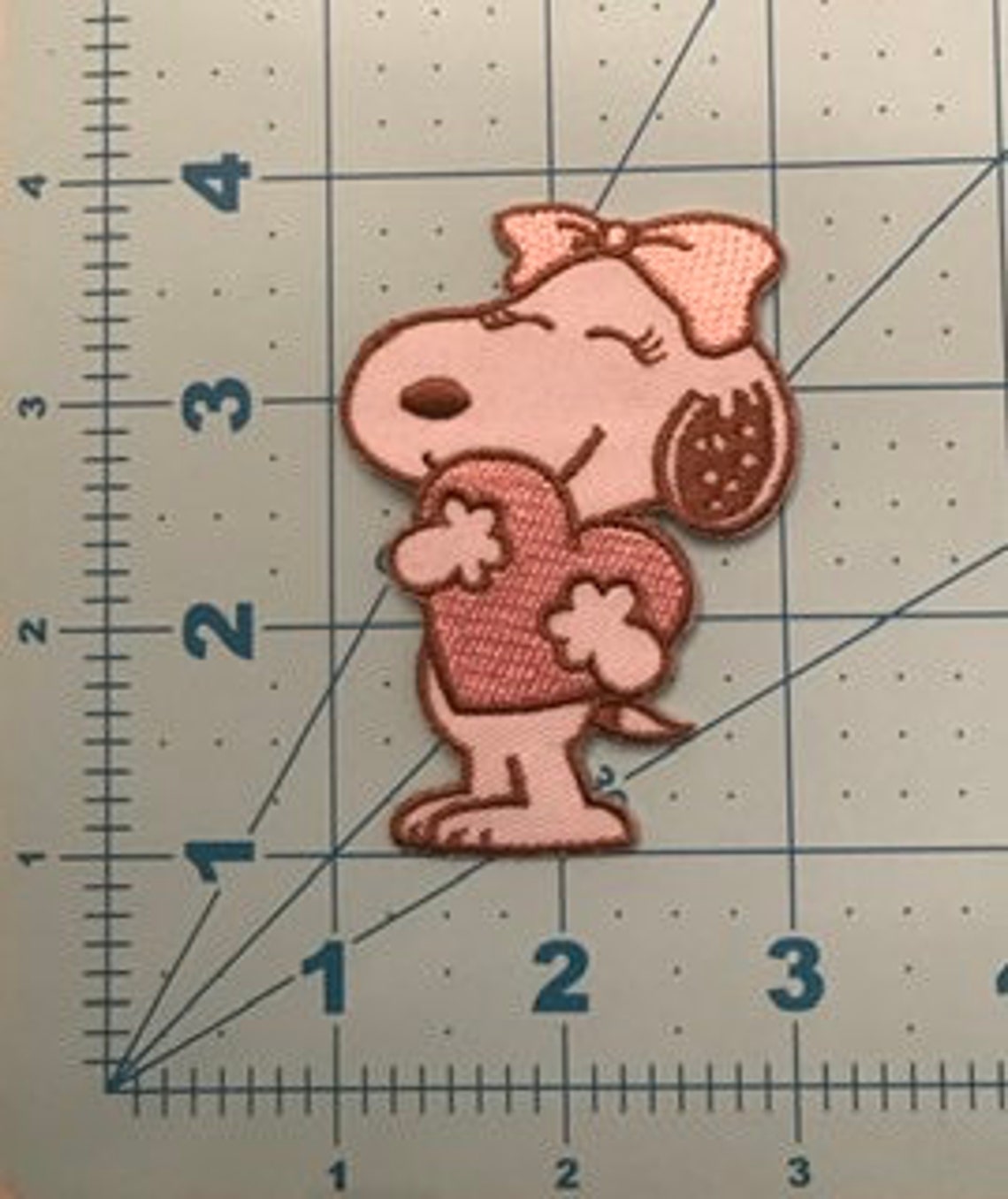 Snoopy Iron on Patch Peanuts Iron on Patch Snoopy Sew on Patch Etsy