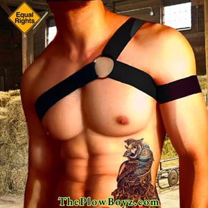 Mens Elastic Chest Harness For Clubbing, Mens Rave Harness