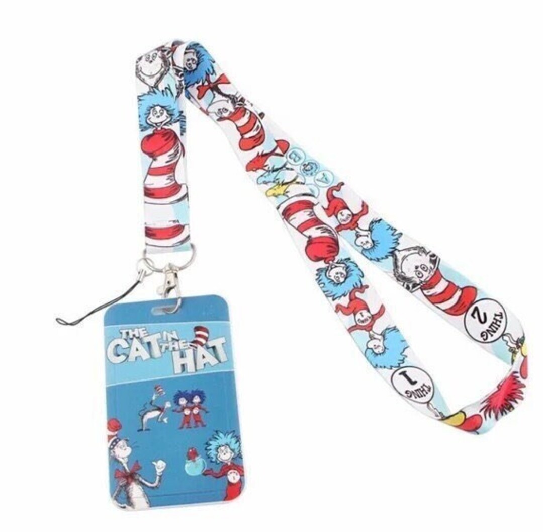 Cat Themed Lanyard Character Lanyard Doctor Nurse Neck Strap Lanyards