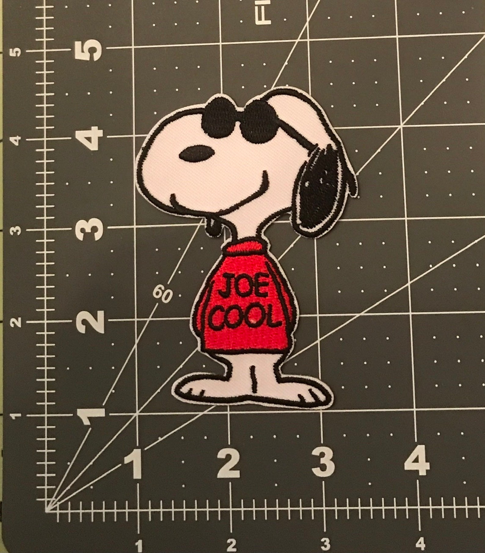 Snoopy Iron on Patch Peanuts Iron on Patch Snoopy Sew on Patch Etsy